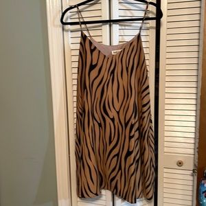 Tiger stripe dress